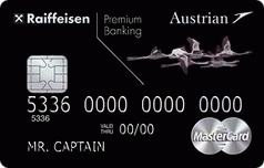 Кредитная карта Austrian Airlines MasterCard World Black Edition от Райффайзенбанка