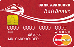 Кредитка Mastercard World Railbonus банка Авангард