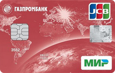 Дебетовая карта МИР-JCB от Газпромбанка