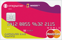 Дебетовая МногоКард карта от банка Открытие